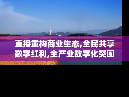 直播重构商业生态,全民共享数字红利,全产业数字化突围