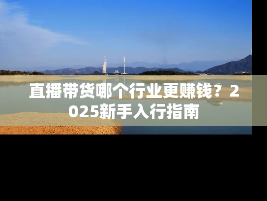 直播带货哪个行业更赚钱？2025新手入行指南