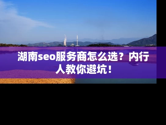 湖南seo服务商怎么选？内行人教你避坑！
