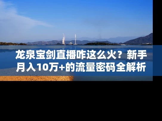 龙泉宝剑直播咋这么火？新手月入10万+的流量密码全解析