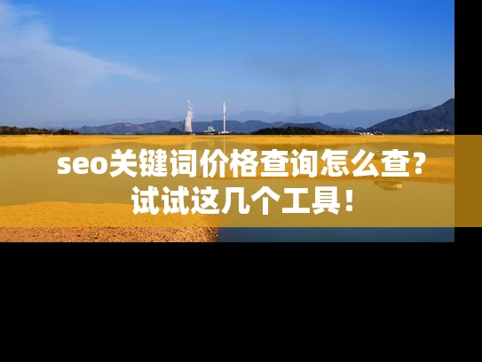 seo关键词价格查询怎么查？试试这几个工具！