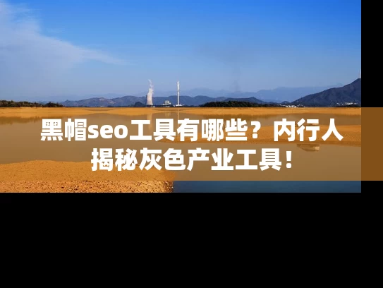 黑帽seo工具有哪些？内行人揭秘灰色产业工具！