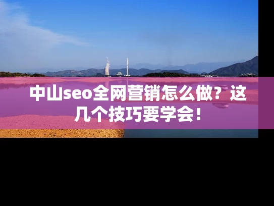 中山seo全网营销怎么做？这几个技巧要学会！