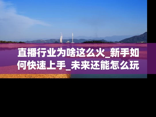 直播行业为啥这么火_新手如何快速上手_未来还能怎么玩