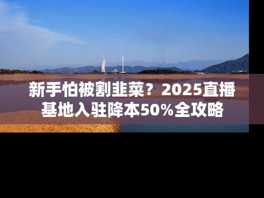 新手怕被割韭菜？2025直播基地入驻降本50%全攻略