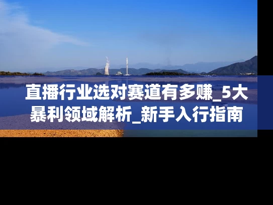 直播行业选对赛道有多赚_5大暴利领域解析_新手入行指南