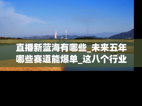 直播新蓝海有哪些_未来五年哪些赛道能爆单_这八个行业必看