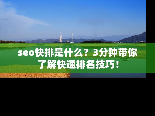 seo快排是什么？3分钟带你了解快速排名技巧！