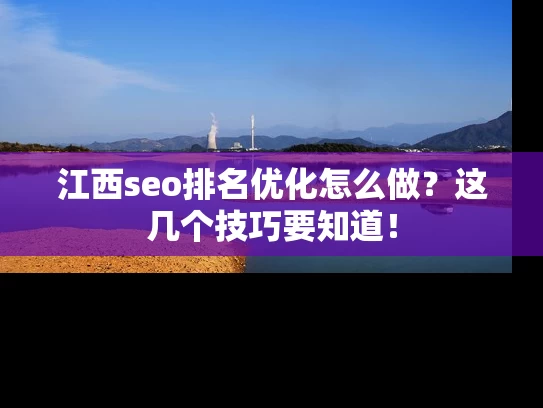江西seo排名优化怎么做？这几个技巧要知道！