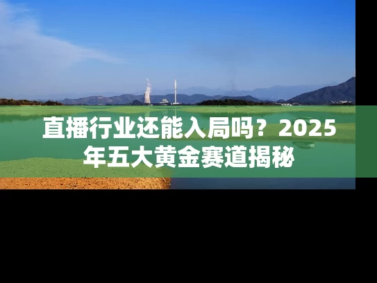 直播行业还能入局吗？2025年五大黄金赛道揭秘