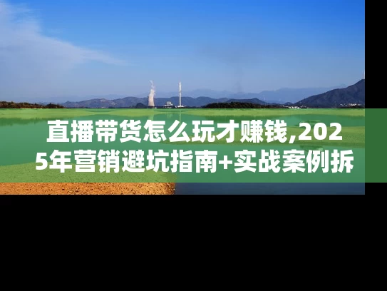 直播带货怎么玩才赚钱,2025年营销避坑指南+实战案例拆解