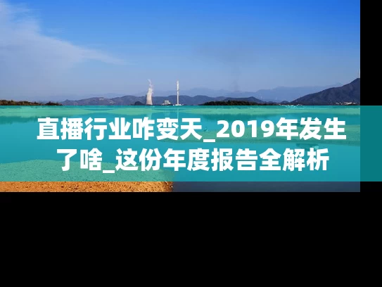 直播行业咋变天_2019年发生了啥_这份年度报告全解析