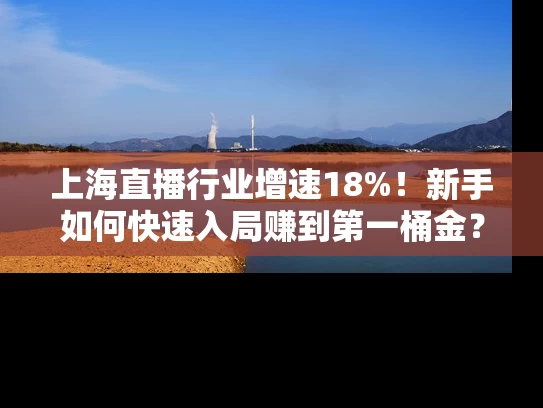 上海直播行业增速18%！新手如何快速入局赚到第一桶金？💰