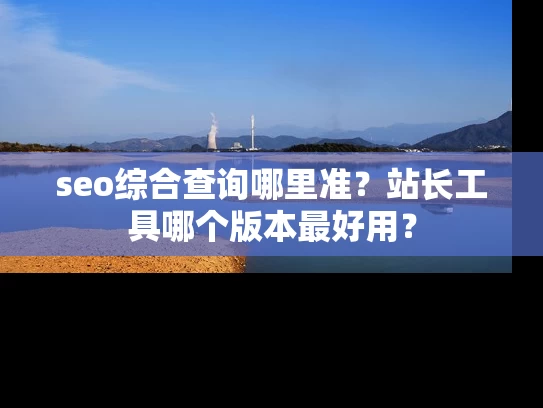 seo综合查询哪里准？站长工具哪个版本最好用？