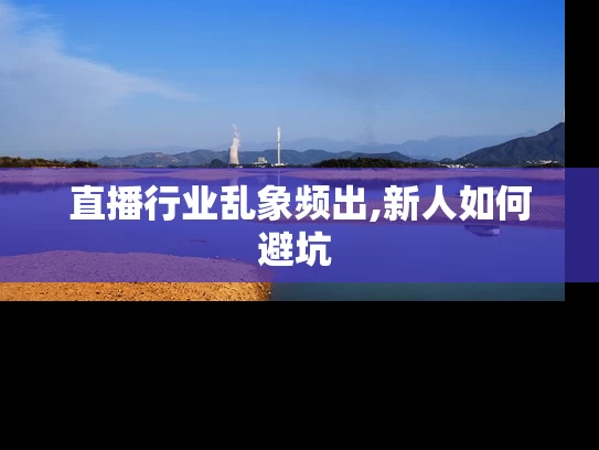 直播行业乱象频出,新人如何避坑 