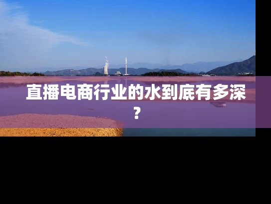 直播电商行业的水到底有多深？