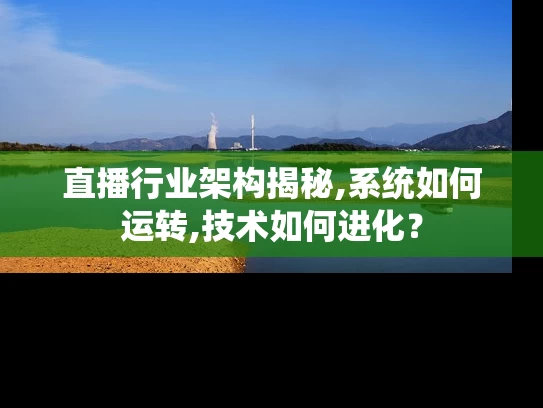 直播行业架构揭秘,系统如何运转,技术如何进化？