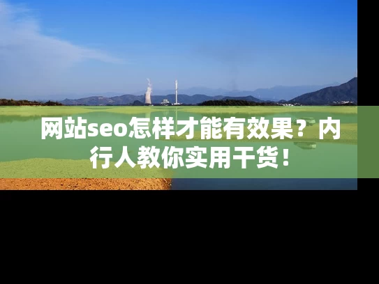 网站seo怎样才能有效果？内行人教你实用干货！
