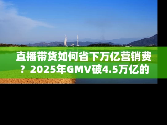 直播带货如何省下万亿营销费？2025年GMV破4.5万亿的秘密
