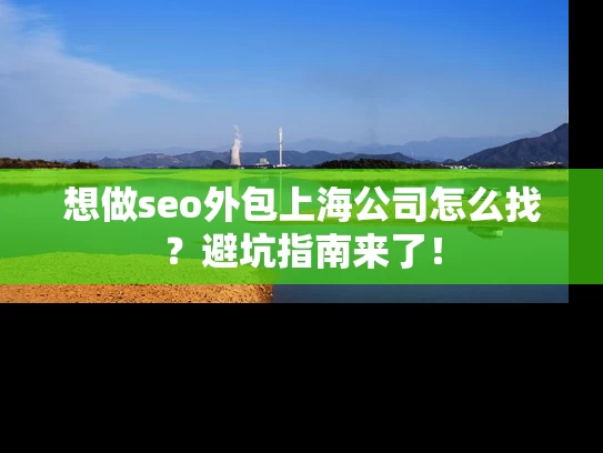 想做seo外包上海公司怎么找？避坑指南来了！