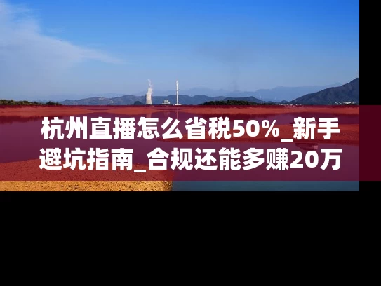 杭州直播怎么省税50%_新手避坑指南_合规还能多赚20万