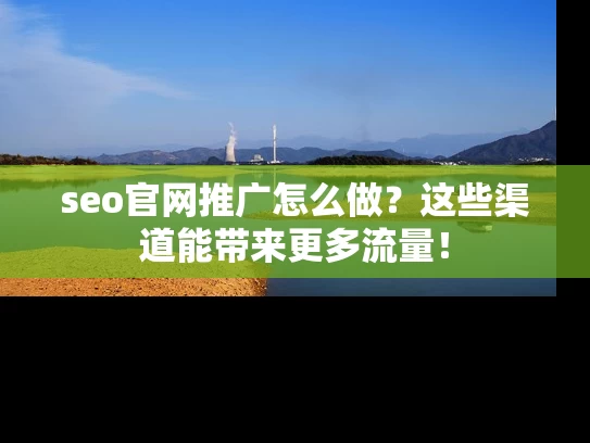 seo官网推广怎么做？这些渠道能带来更多流量！