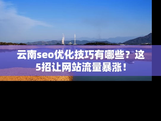 云南seo优化技巧有哪些？这5招让网站流量暴涨！