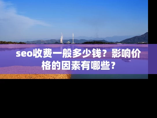 seo收费一般多少钱？影响价格的因素有哪些？