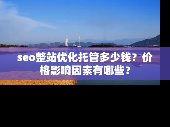 seo整站优化托管多少钱？价格影响因素有哪些？