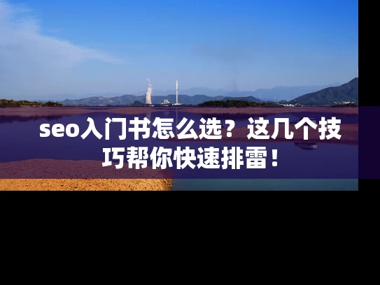 seo入门书怎么选？这几个技巧帮你快速排雷！