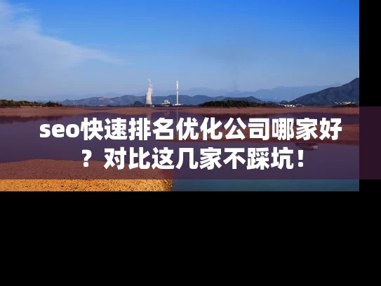 seo快速排名优化公司哪家好？对比这几家不踩坑！