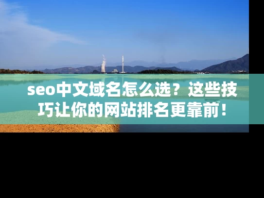 seo中文域名怎么选？这些技巧让你的网站排名更靠前！