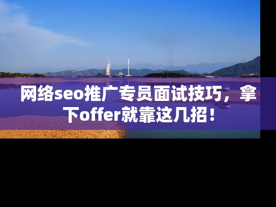 网络seo推广专员面试技巧，拿下offer就靠这几招！