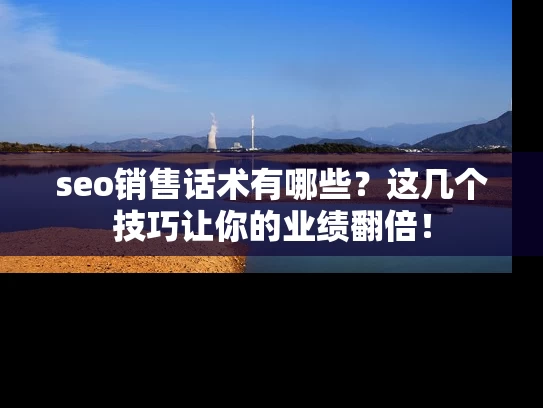 seo销售话术有哪些？这几个技巧让你的业绩翻倍！