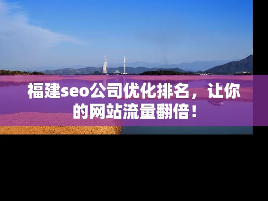福建seo公司优化排名，让你的网站流量翻倍！