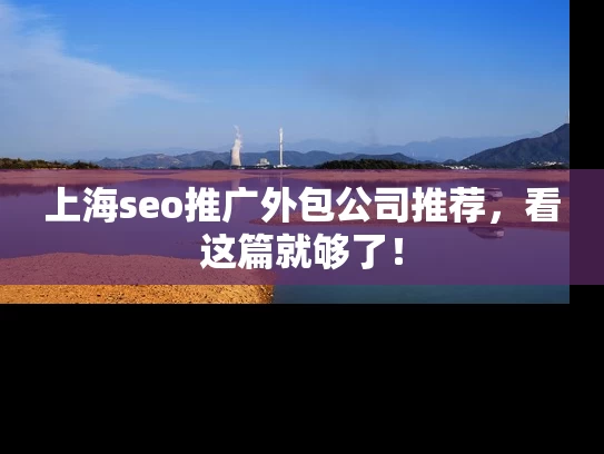 上海seo推广外包公司推荐，看这篇就够了！