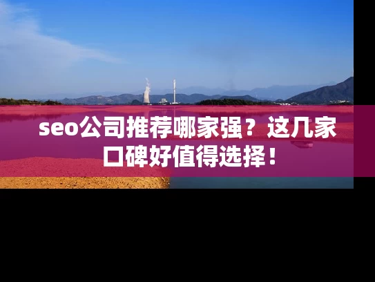 seo公司推荐哪家强？这几家口碑好值得选择！