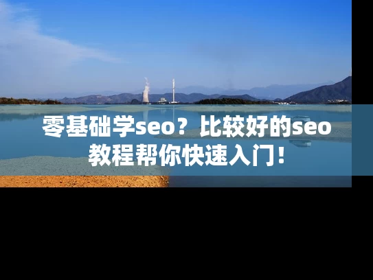 零基础学seo？比较好的seo教程帮你快速入门！