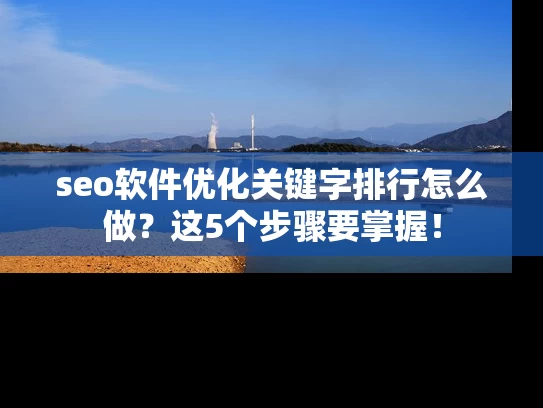 seo软件优化关键字排行怎么做？这5个步骤要掌握！