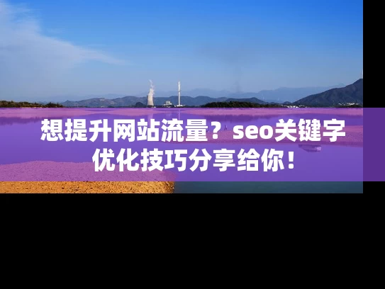 想提升网站流量？seo关键字优化技巧分享给你！