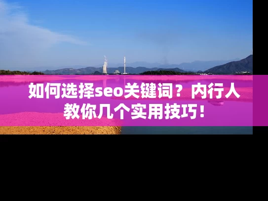 如何选择seo关键词？内行人教你几个实用技巧！