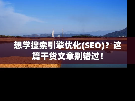 想学搜索引擎优化(SEO)？这篇干货文章别错过！