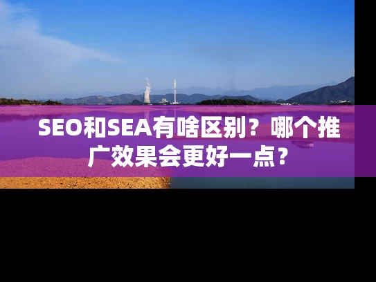 SEO和SEA有啥区别？哪个推广效果会更好一点？