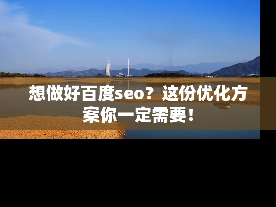 想做好百度seo？这份优化方案你一定需要！
