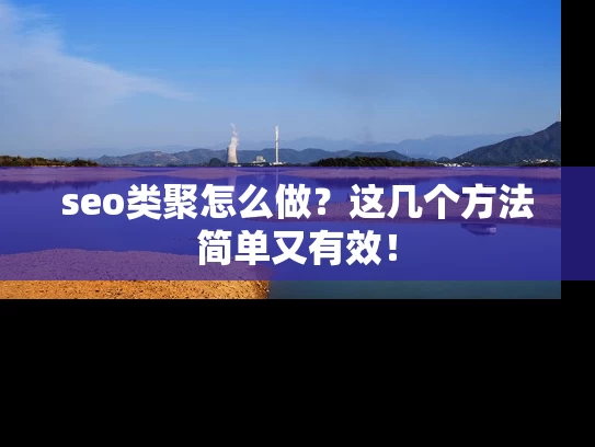seo类聚怎么做？这几个方法简单又有效！