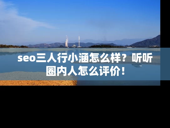 seo三人行小涵怎么样？听听圈内人怎么评价！
