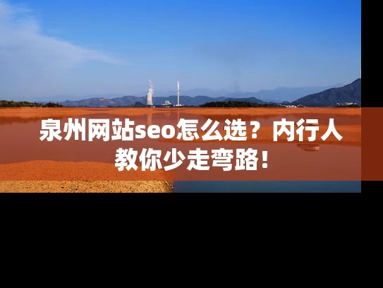 泉州网站seo怎么选？内行人教你少走弯路！