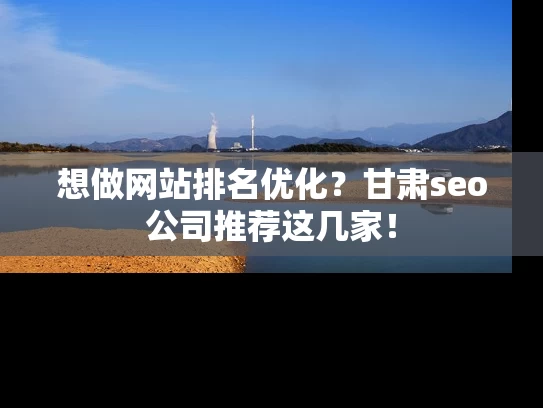 想做网站排名优化？甘肃seo公司推荐这几家！