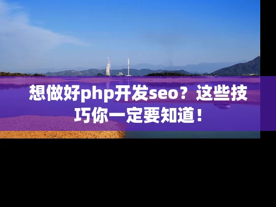 想做好php开发seo？这些技巧你一定要知道！