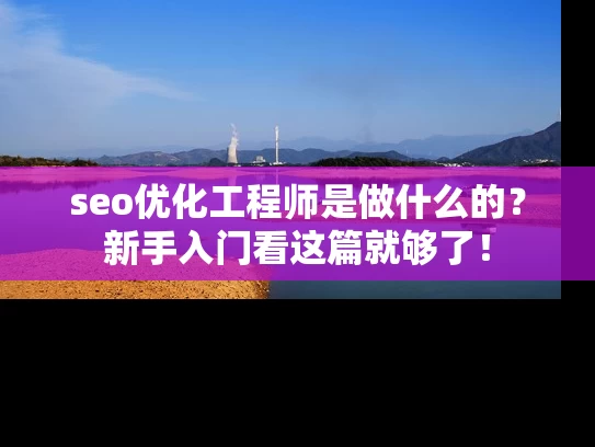 seo优化工程师是做什么的？新手入门看这篇就够了！